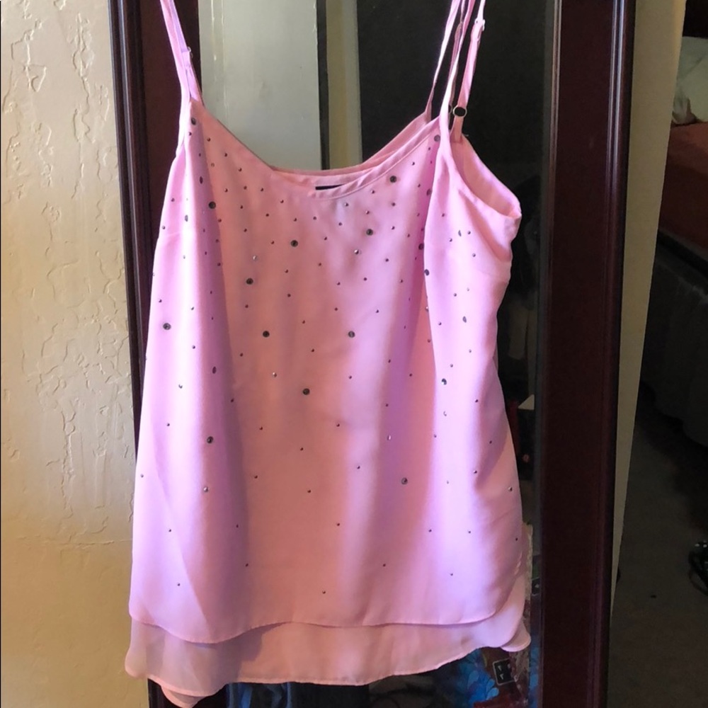 sleeveless blouse worn ones!